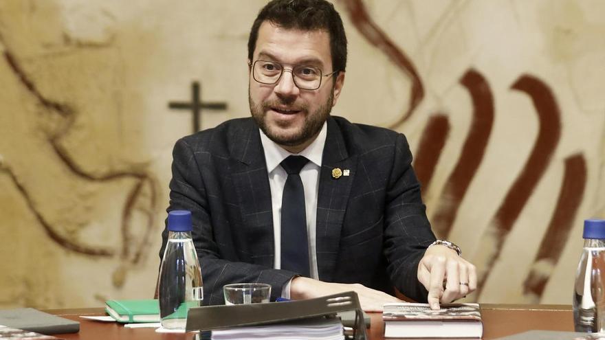 Aragonès reclamará a Sánchez inversiones, una mejora de la financiación y el referéndum