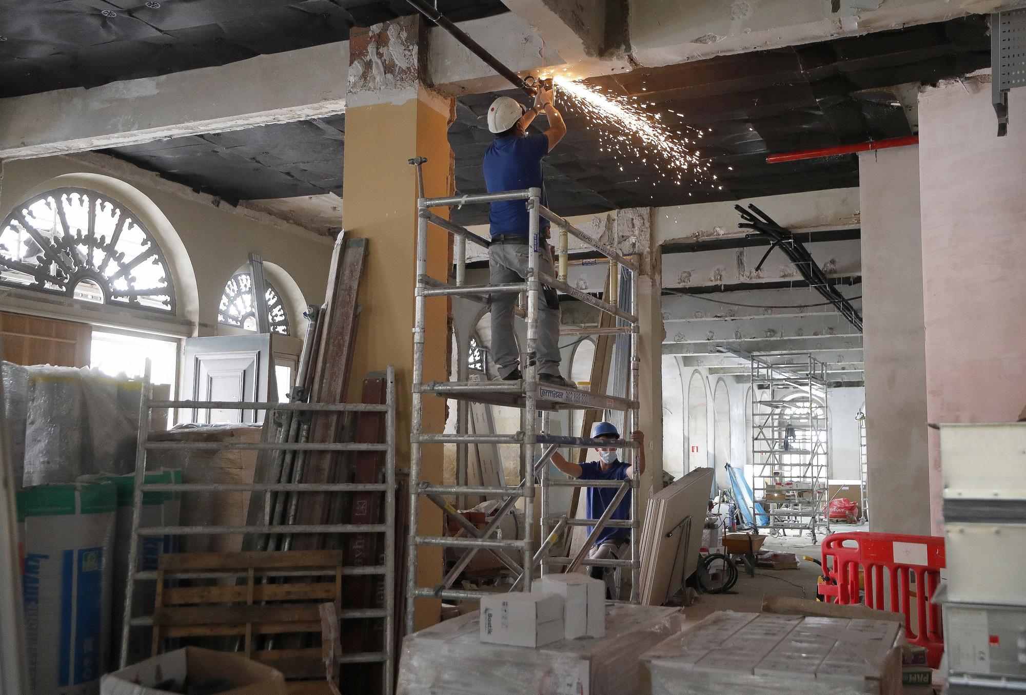 Así van las obras de la nueve sede de la Zona Franca en Areal