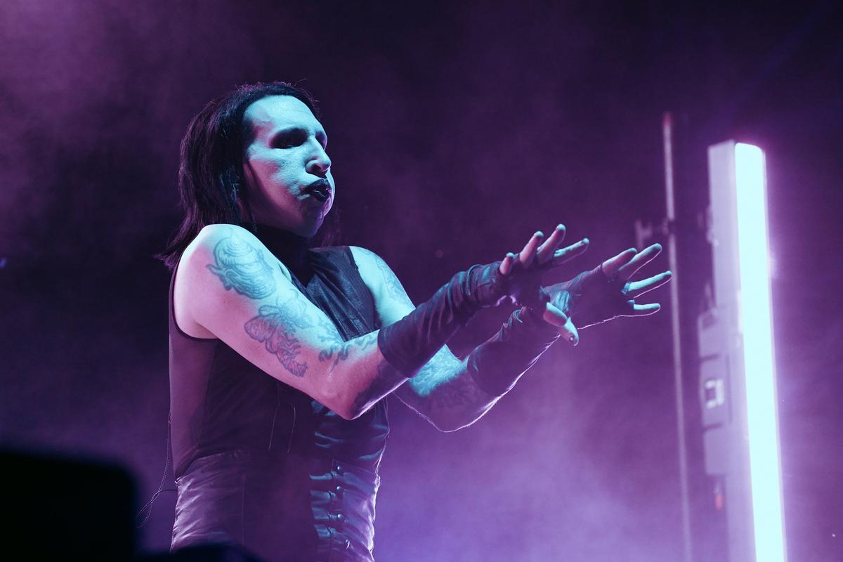El concierto de Marilyn Manson en Icónica Santalucía Sevilla Fest en imágenes