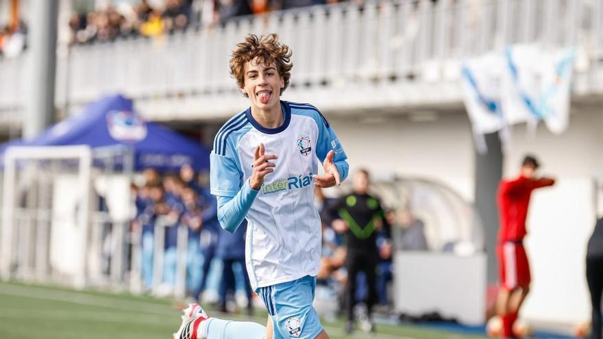 El Celta confía en retener a la nueva perla canterana David Sueiro