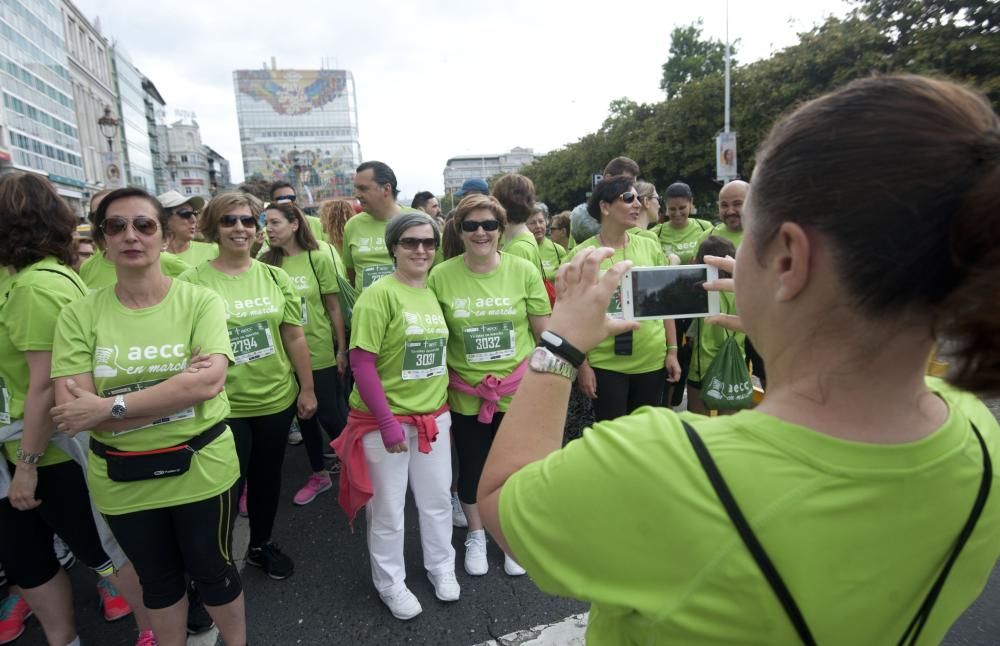 Carrera contra el cáncer en A Coruña