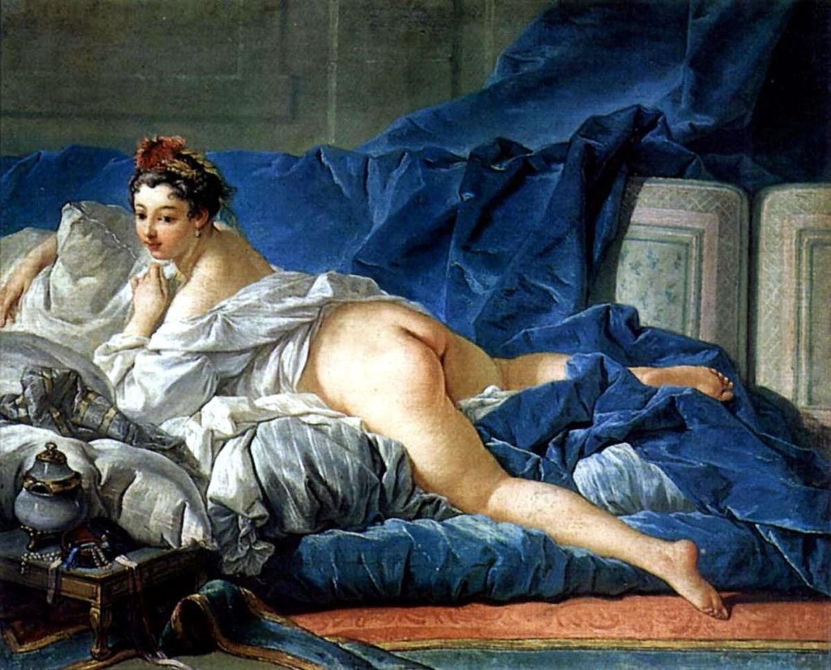 'La odalisca morena', cuadro de François Boucher pintado en 1745.