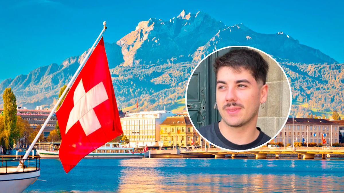 Aner, joven español en Suiza