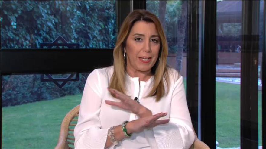 Susana Díaz: "Pedro tiene que gobernar con un parlamento fragmentado"