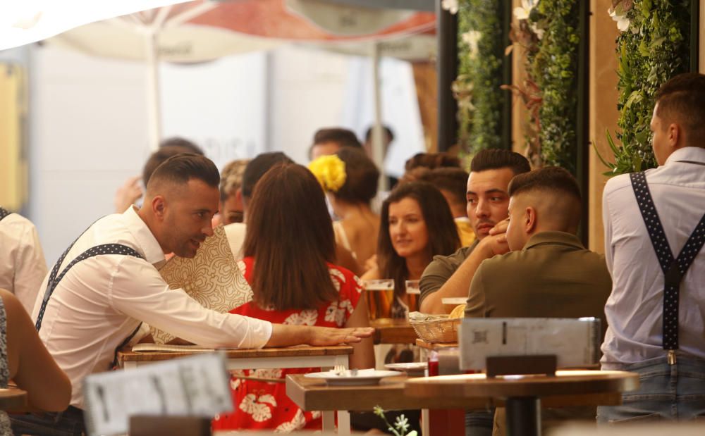 Ambiente en la Feria del Centro este jueves, 22 de agosto