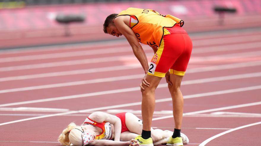 La campeona de triatlón Susana Rodríguez se queda sin doblete en Tokio