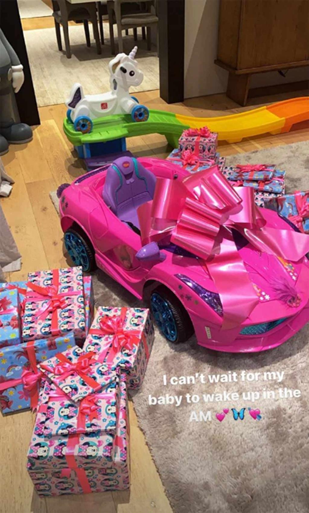 Regalos para Stormi en el día de su cumpleaños