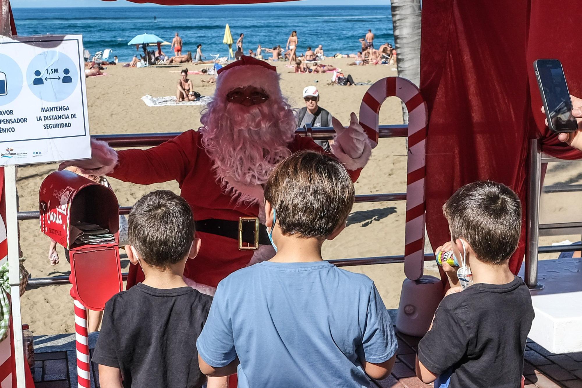 Feria de Navidad en el paseo de Las Canteras (19/12/2021)