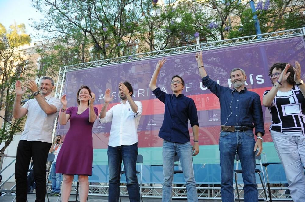 Mitin de Íñigo Errejón en Murcia