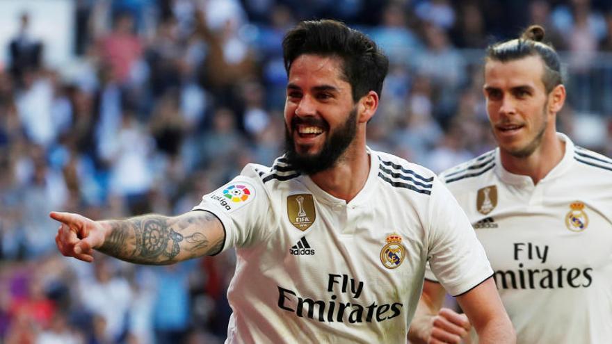 Isco i Bale han estat els golejadors blancs