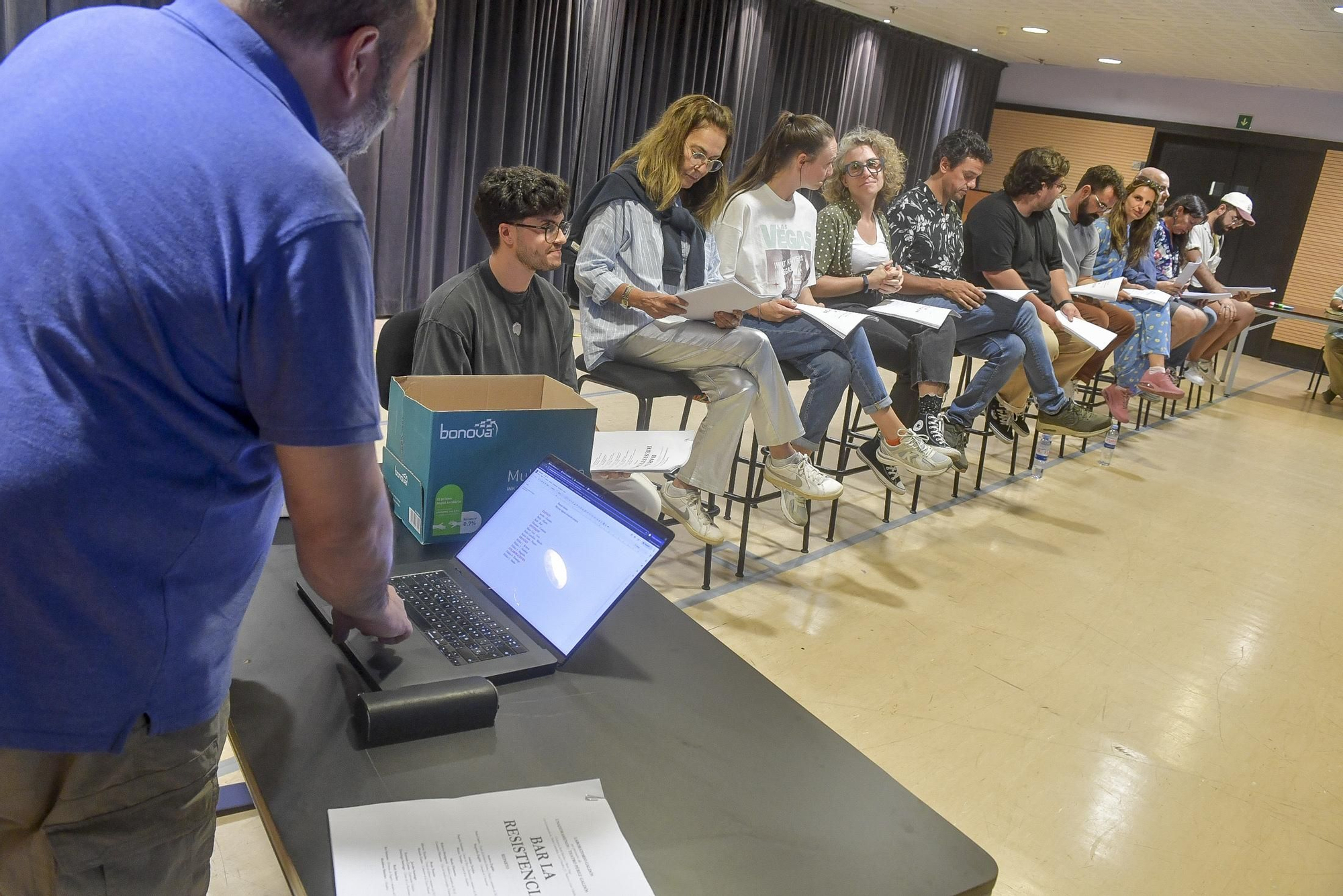 El Teatro Pérez Galdós acoge la lectura de la obra 'Bar La Resistencia'