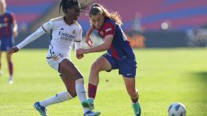 Lucía Corrales en el Clásico en Montjuïc