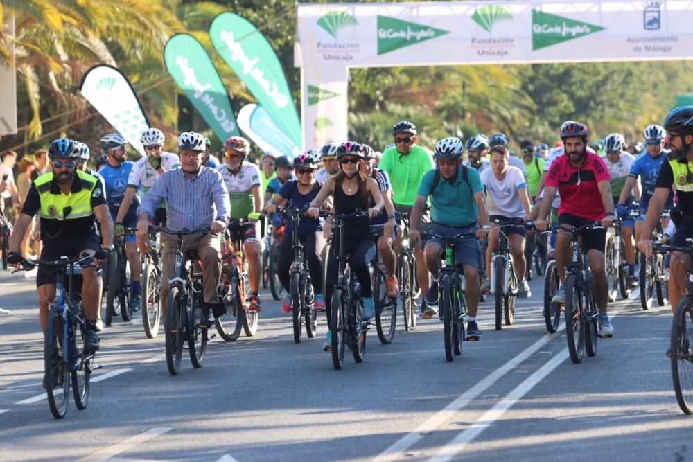 Málaga celebra el Día de la bici