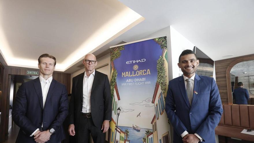 Etihad Airways aterriza en Palma con una apuesta por el turismo de alto poder adquisitivo: "Buscamos calidad, no cantidad"