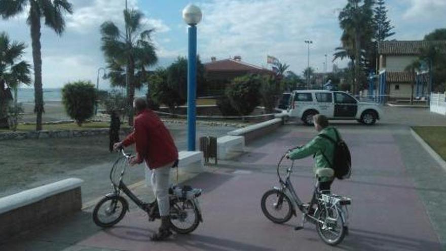 Lugar en el que se ha producido el asesinato en el paseo marítimo de La Cala del Moral.