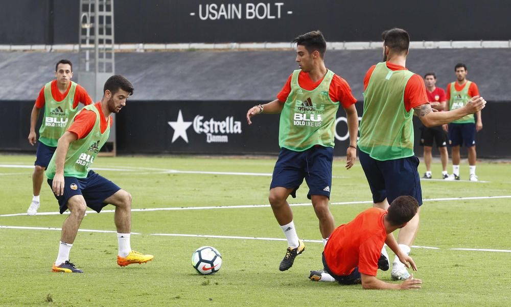 Primer día de Marcelino en Paterna