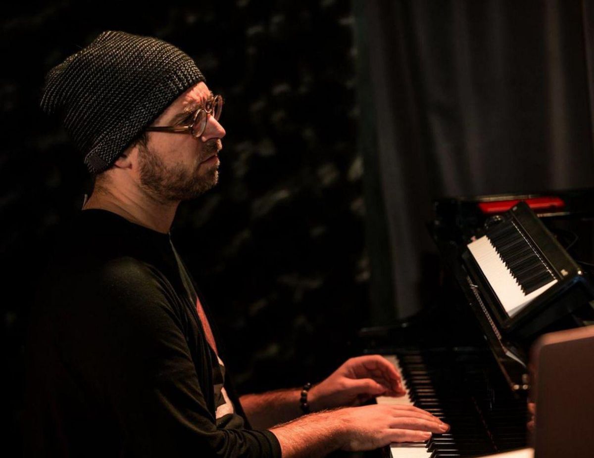 El pianista estadounidense Aaron Parks.