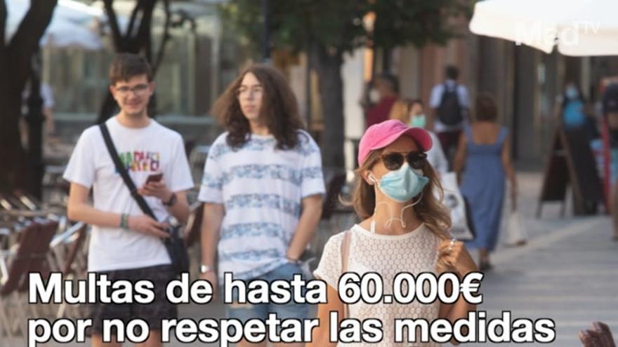 Multas de hasta 60.000€ por no respetar las medidas anticovid en Castellón