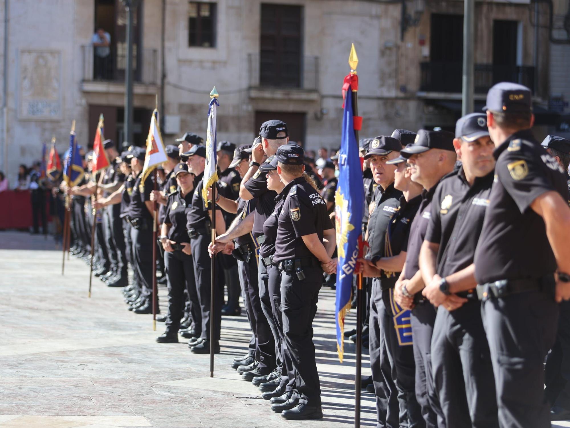 La Policía Nacional de Valencia celebra el Día de los Santos Ángeles Custodios