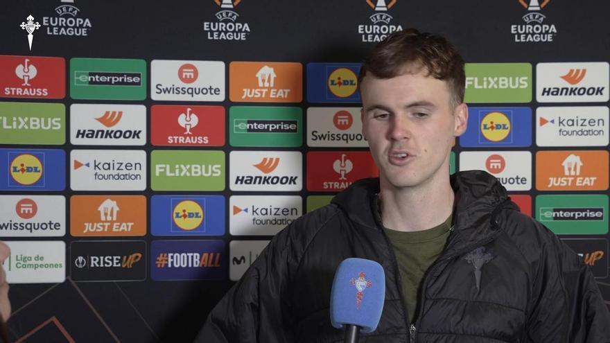 Williot Swedberg: «Cada partido en Balaídos es fantástico"