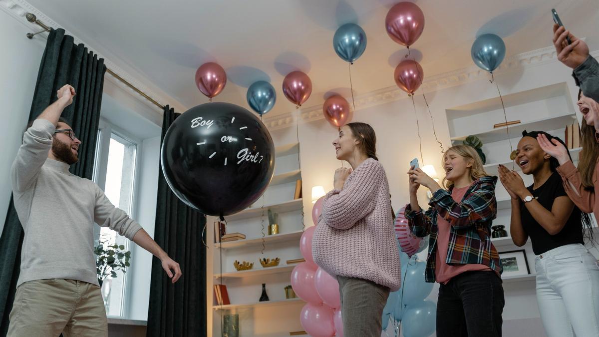 Imagen de una ’gender reveal party’