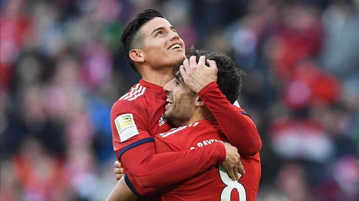 James Rodríguez no ha tenido la temporada que esperaba con el Bayern Munich