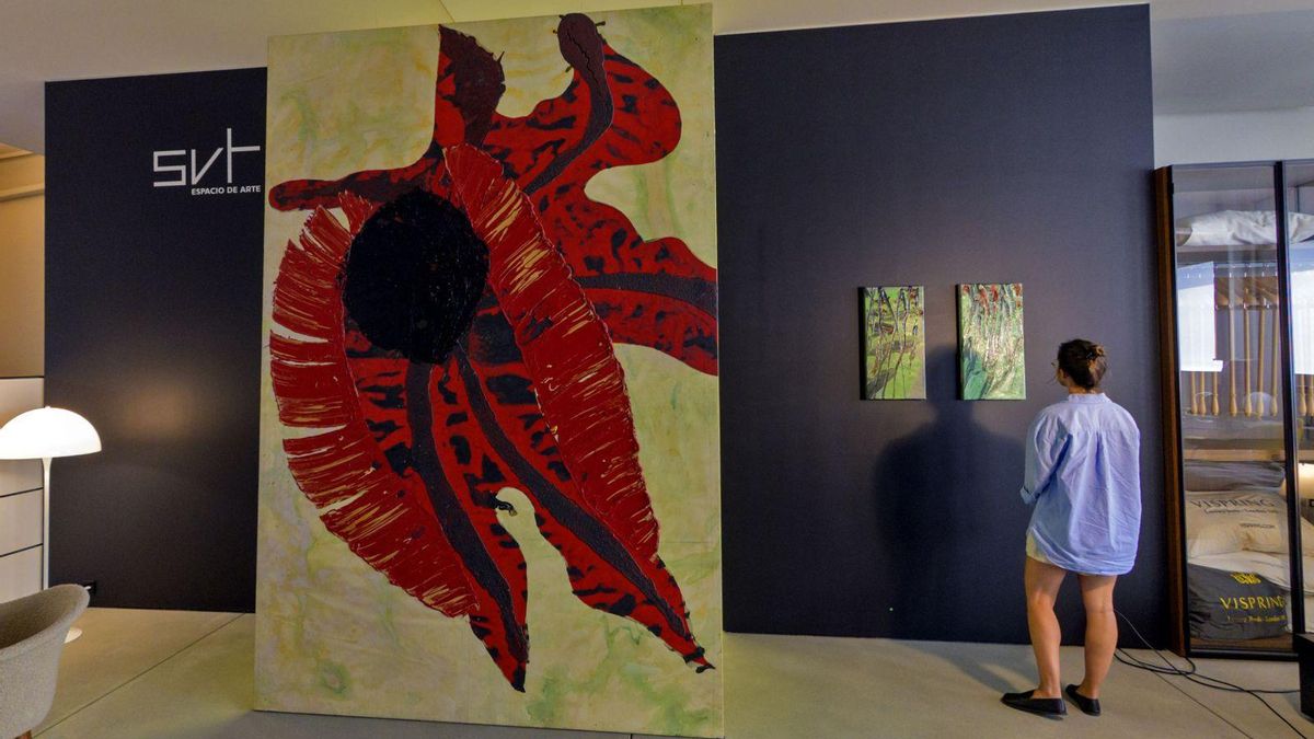 Exposición «Claros del bosque» de Darío Basso no Espazo SVT-Sirvent de Vigo.