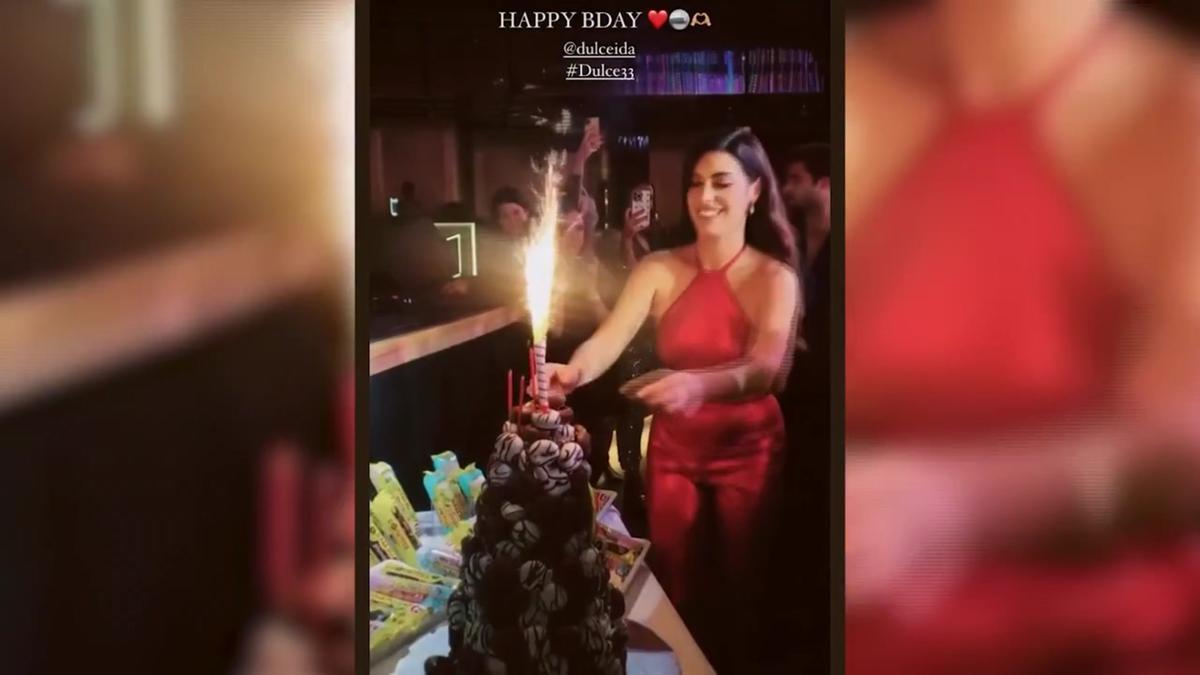 Dulceida celebra su 33 cumpleaños por todo lo alto