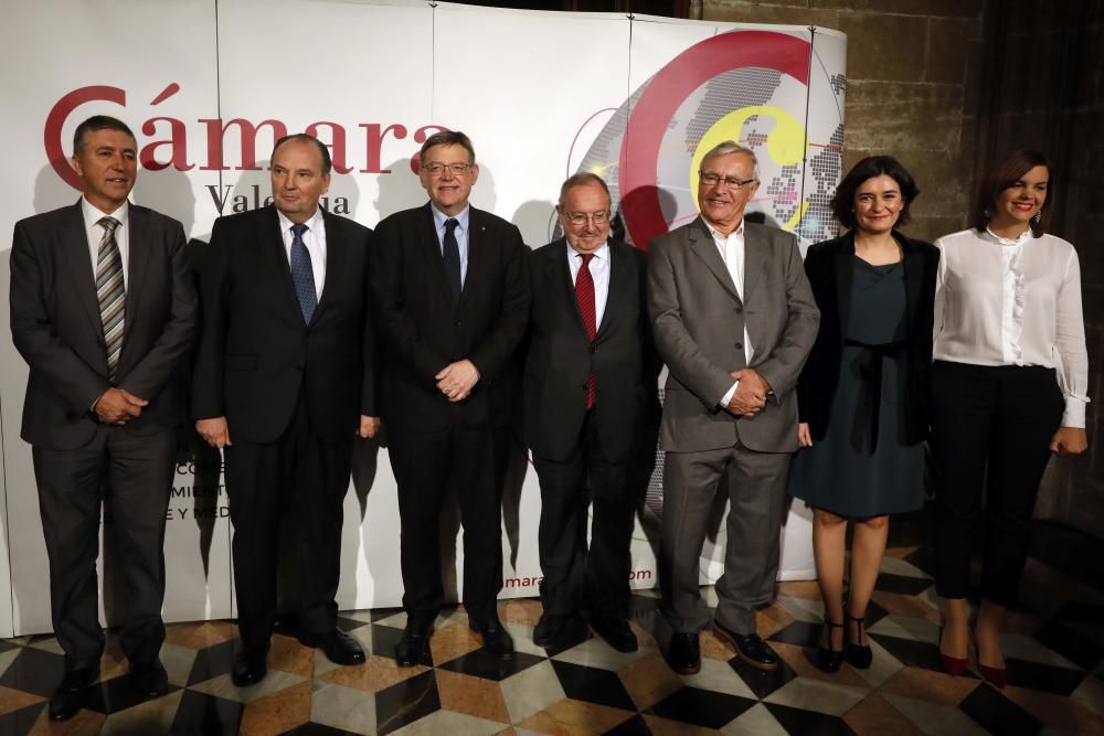 Asistententes al acto de entrega de premios.