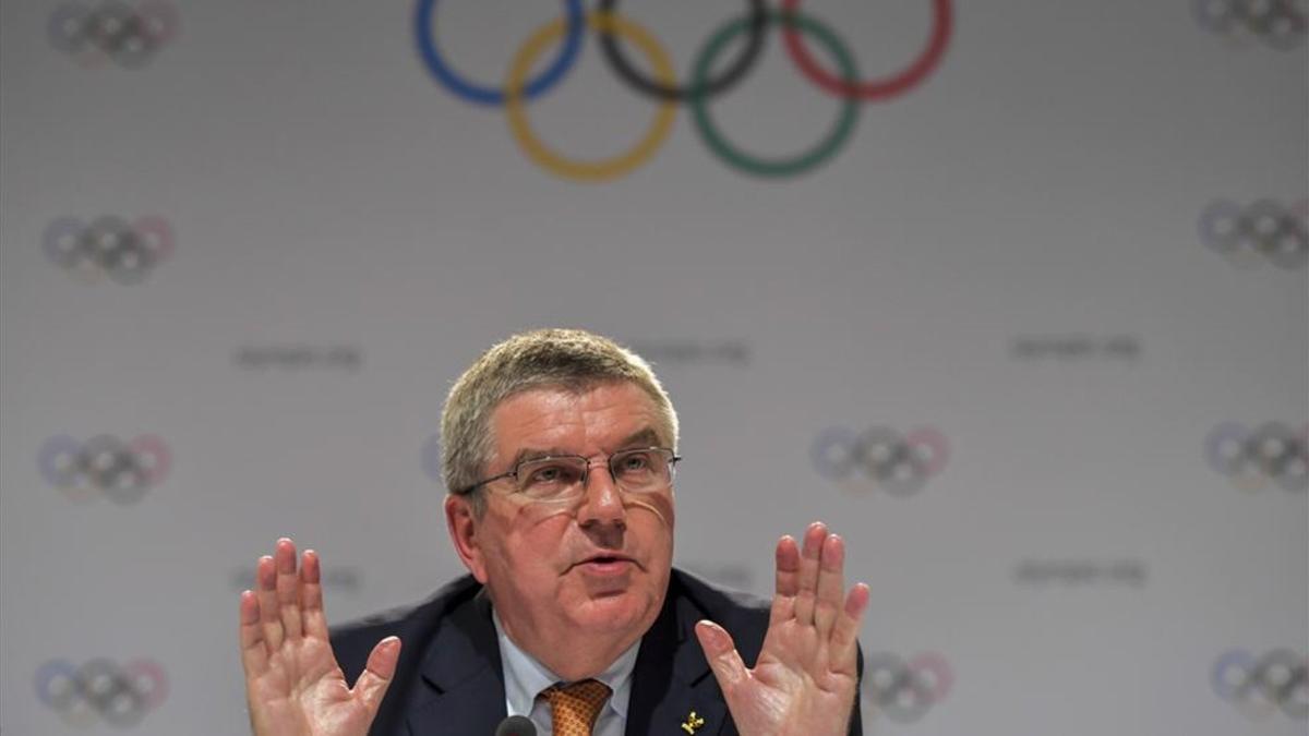 Thomas Bach, presidente del CIO