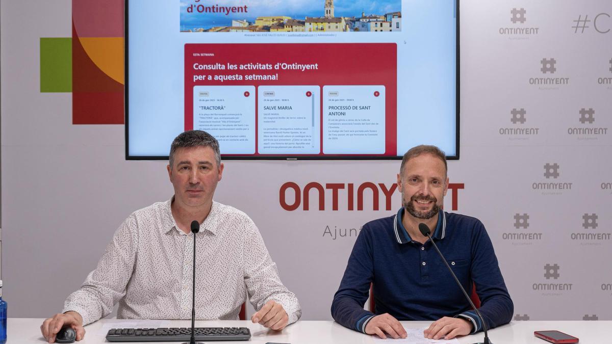 Presentación de la Agenda Web de Ontinyent