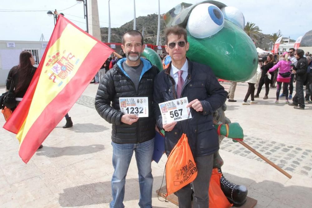 Entrega de dorsales para la Ruta de las Fortalezas de Cartagena