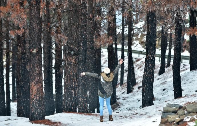 NIEVE CUMBRE GRAN CANARIA