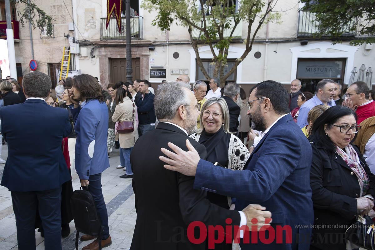 Pregón de Fiestas en Caravaca