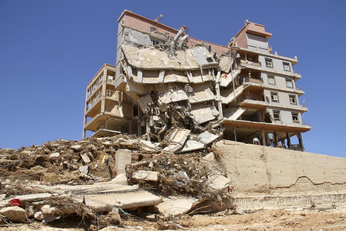 Libia, en ruinas tras las devastadoras inundaciones