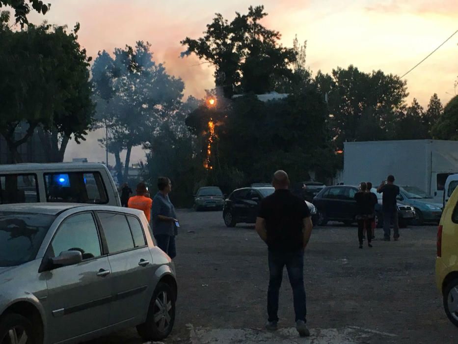 Incendio en el restaurante El Rancho de Mislata.