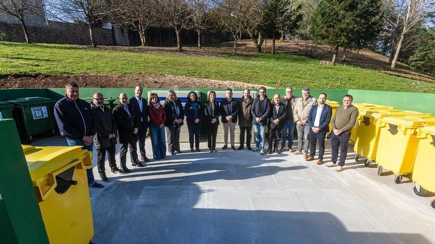 La Mancomunidade do Barbanza refuerza su entrada en Sogama con 177 nuevos contenedores de reciclaje