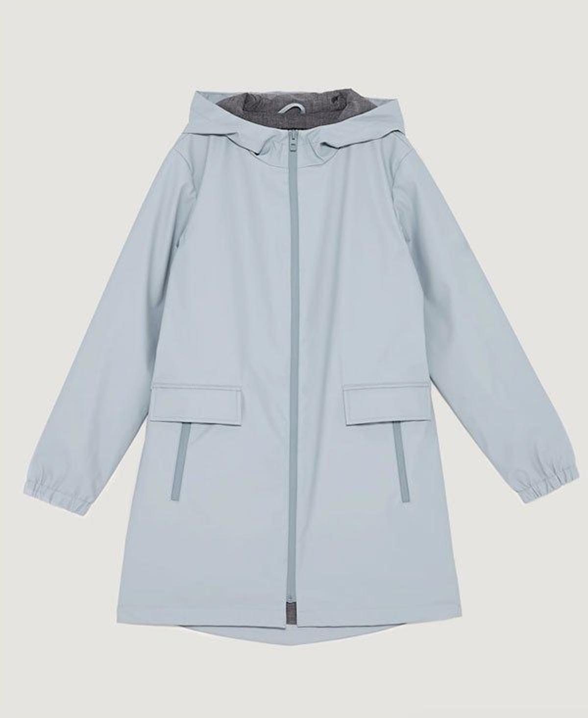 Parka repelente de agua de Zara