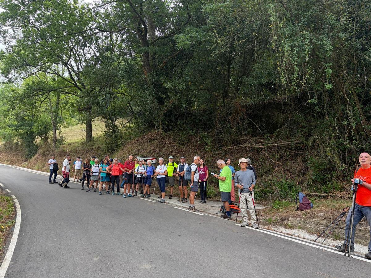 La caminata con el Grupo Montañero Moscón, en imágenes La caminata con el Grupo Montañero Moscón, en imágenes