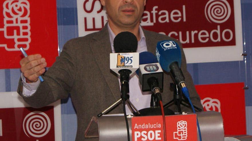 El portavoz del PSOE de Marbella, José Bernal.