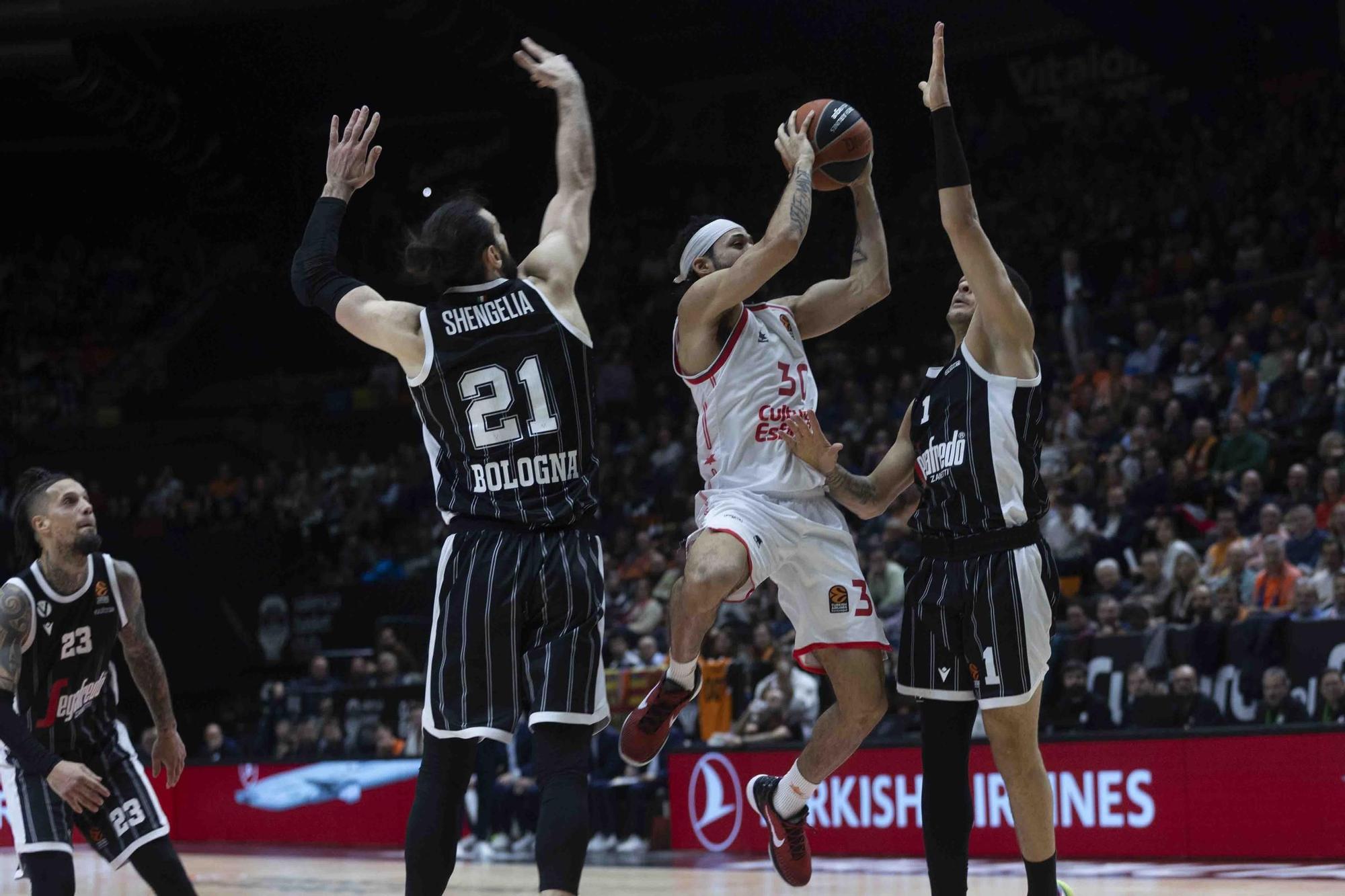 Partido Euroliga Valencia Basket- Virtus Bolonia