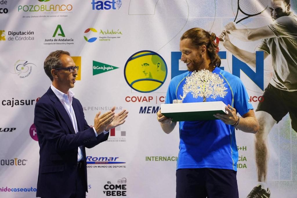 Hugo Grenier ganador del Challenger de Pozoblanco de Tenis