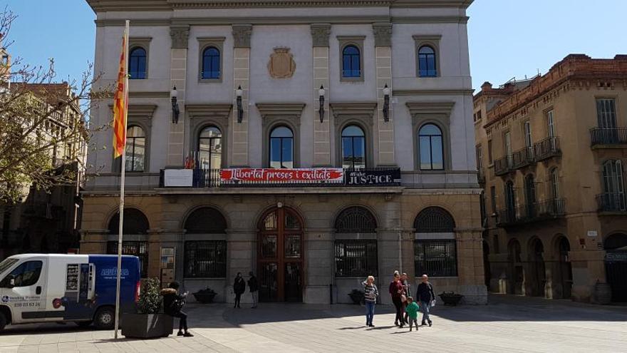 La façana de l&#039;Ajuntament d&#039;Igualada