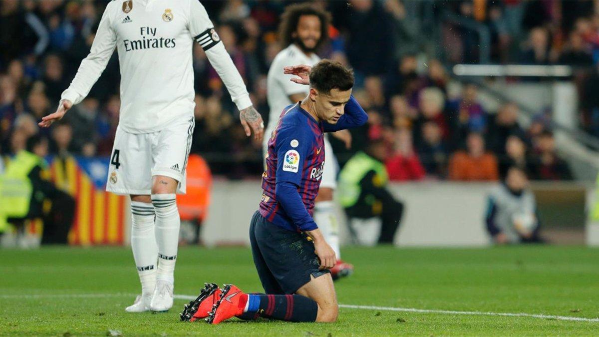 La actuación de Coutinho fue desesperante