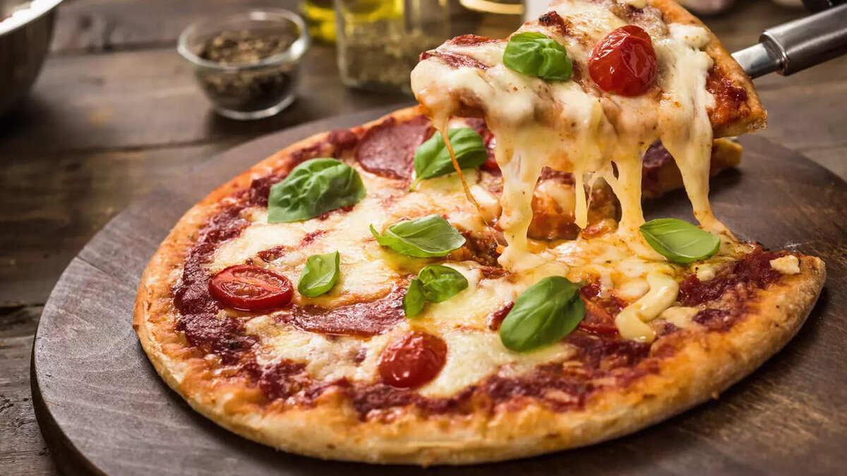 Pizza saludable para cenar