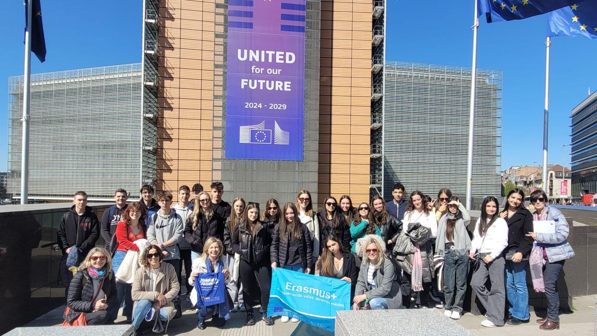 Alumnos del IES Gabriel Miró en Bruselas