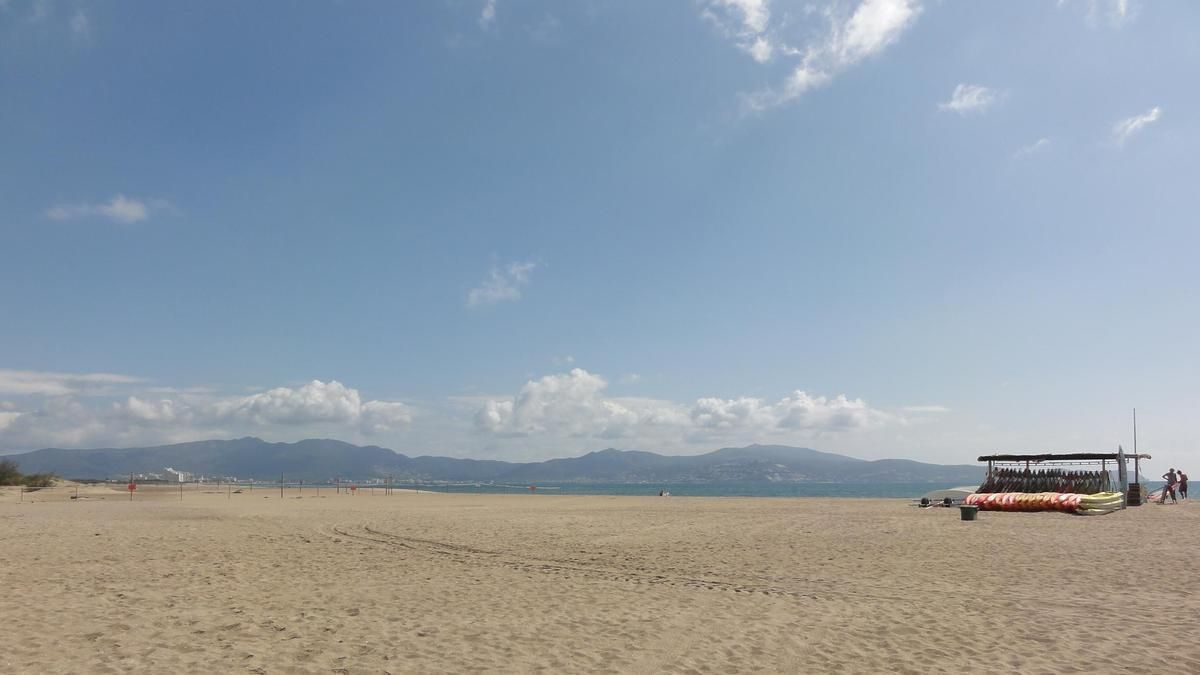 La platja de Can Comes, en una imatge d'arxiu.
