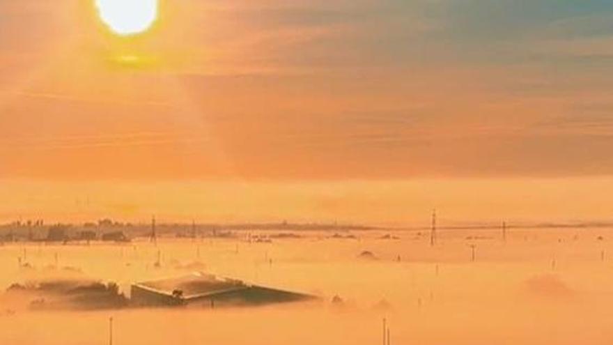 Vídeo: niebla en Castelló