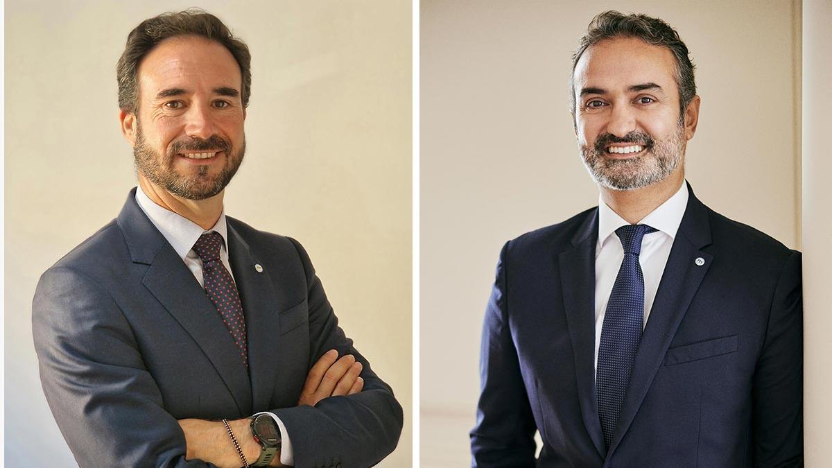 Jaime Garcia (derecha) y Salvador Espinosa (izquierda), Family Bankers de Banco Mediolanum.