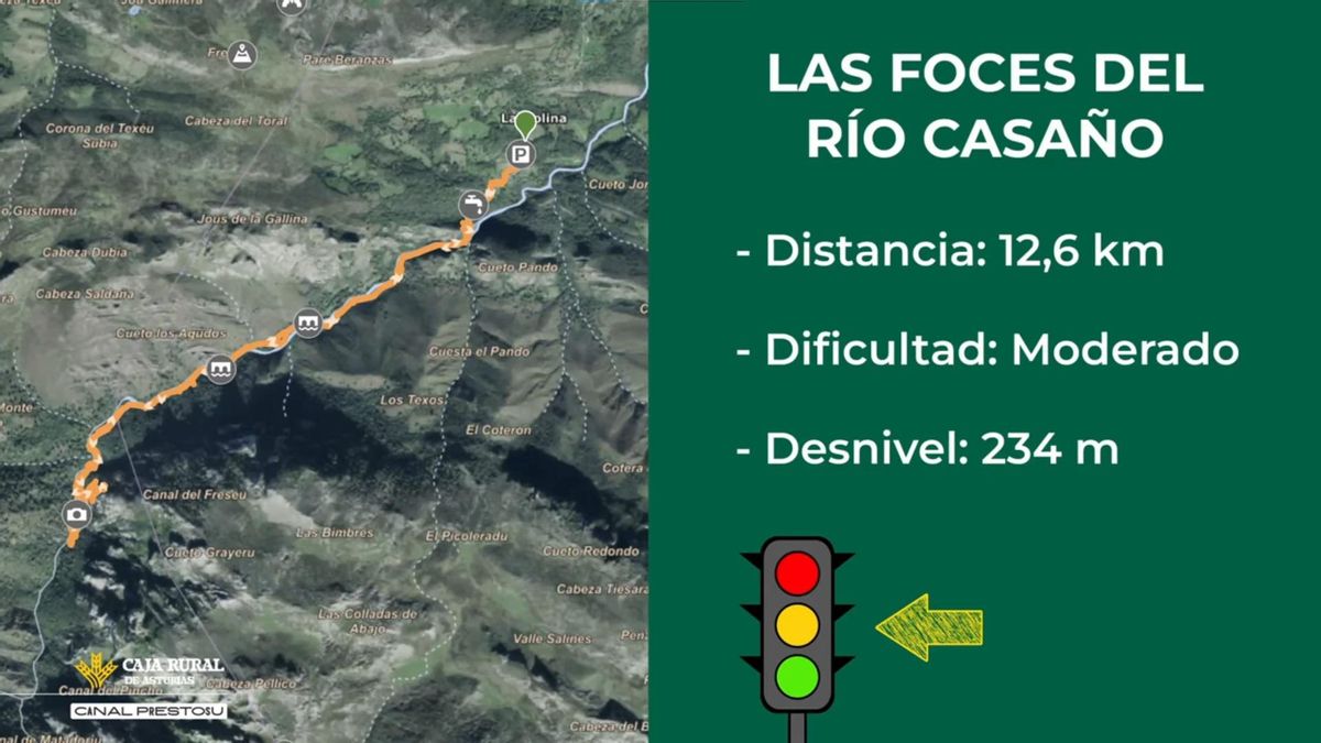 Caminando a la vera de uno de los ríos más cristalinos de Asturias, el río Casaño